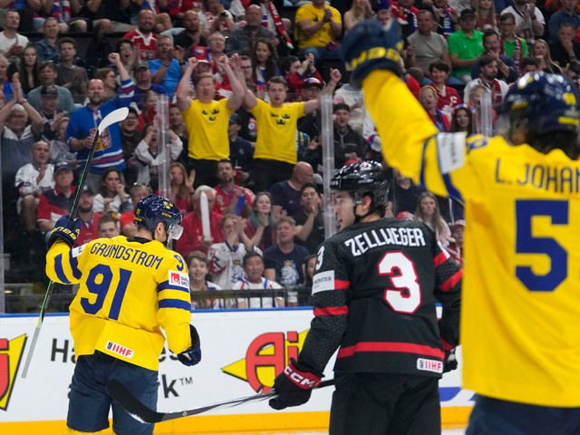Švédsko má bronzovú medailu z MS! Nad Kanadou vyhralo 4:2