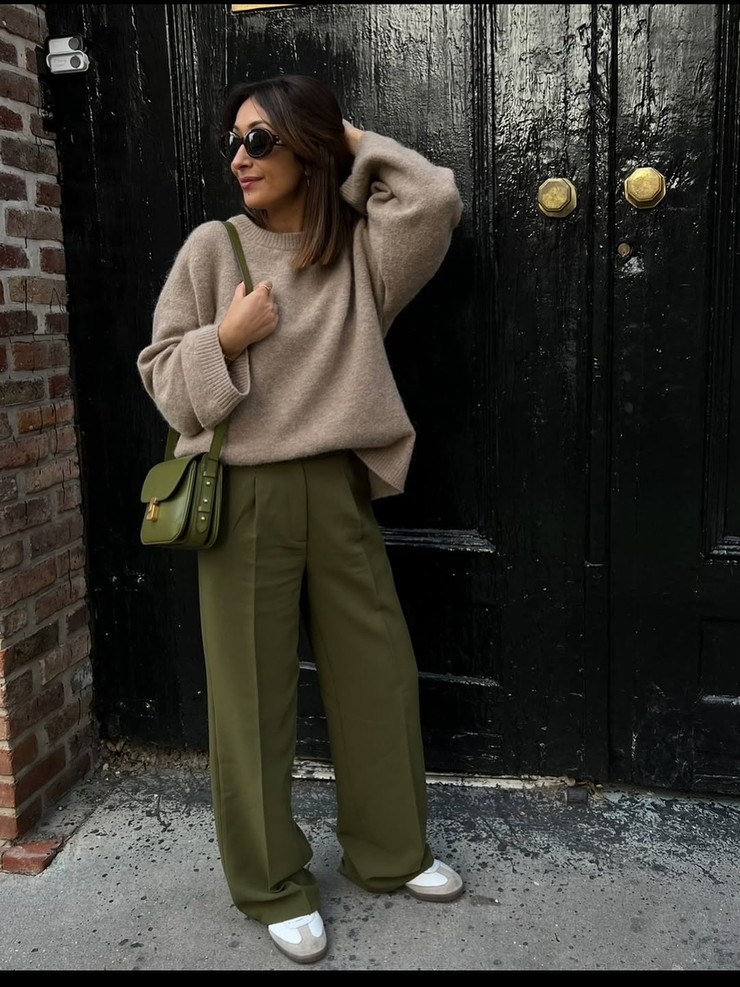 Nákupné maniačky - olivová zelená