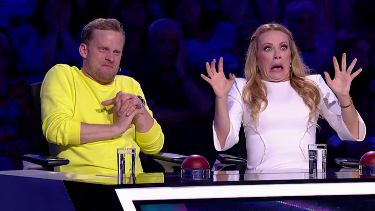 Reakcie porotcov v šou Česko Slovensko má talent na extrémne vystúpenie