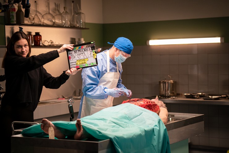 Pitva v seriáli Nemocnica