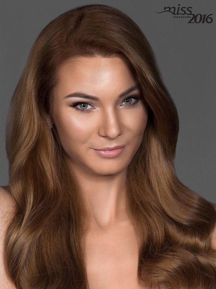 Oficiálne portréty finalistiek Miss Slovensko 2016