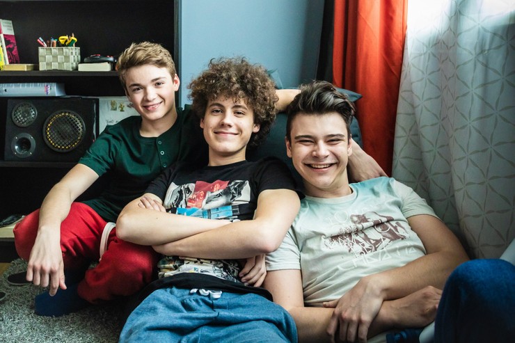 Naši - Max Bolf, David Krajčík, Gregor Miler