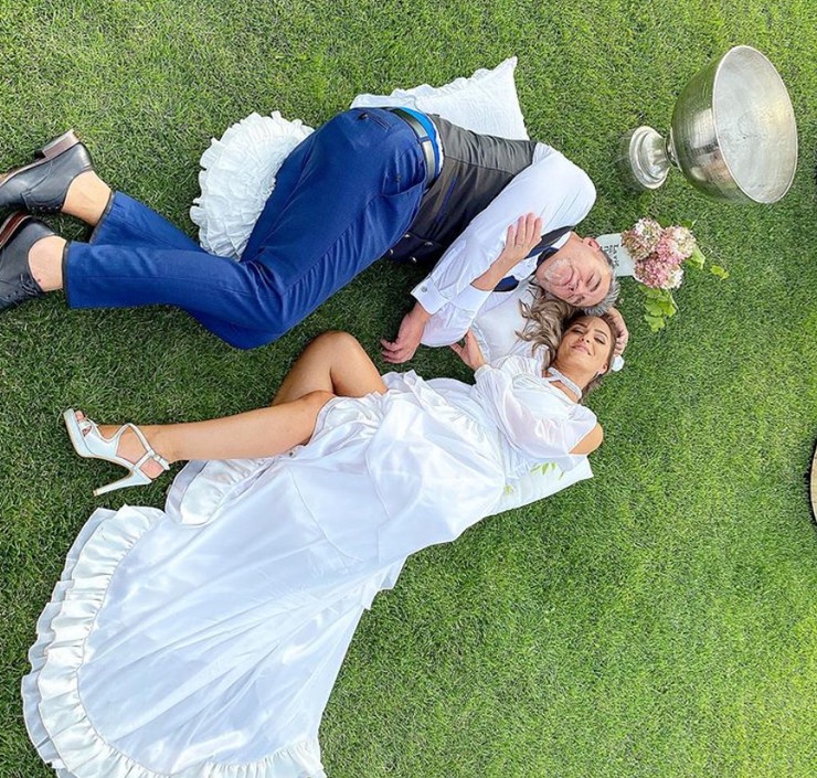 Martin Korbelič s manželkou Lenkou