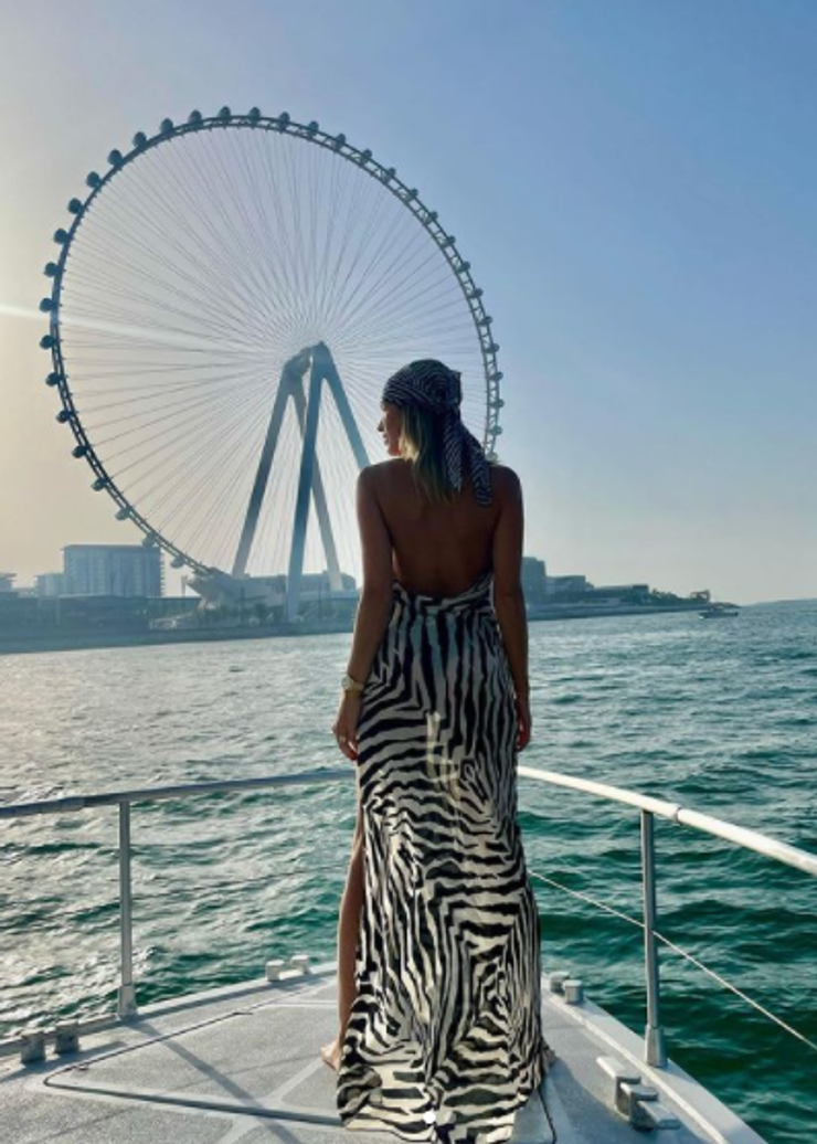 Jasmina Alagič v Dubaji 