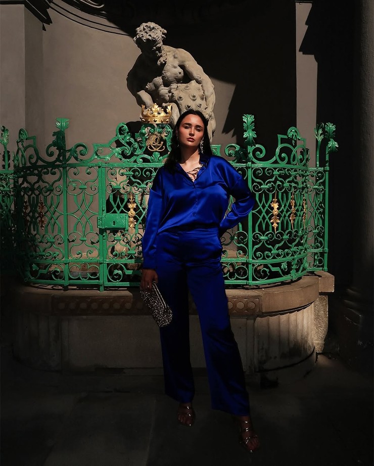 Ema Fajnor - outfity na módnych prehliadkach