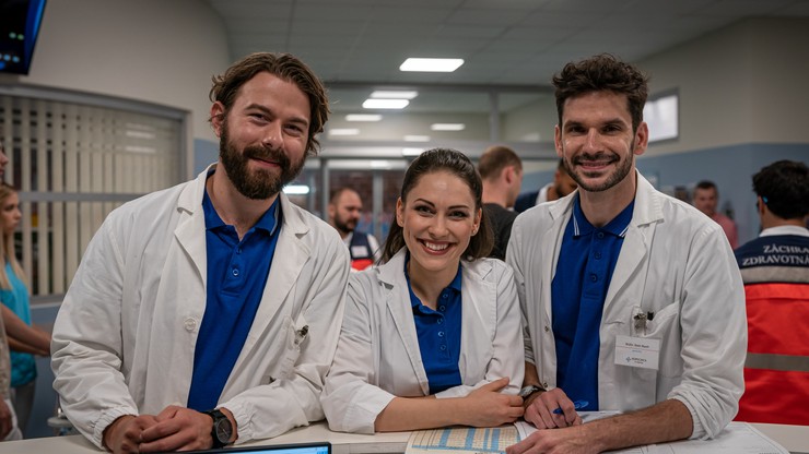 Nemocnica - Richard Autner, Dominika Žiaranová a Noel Czuczor