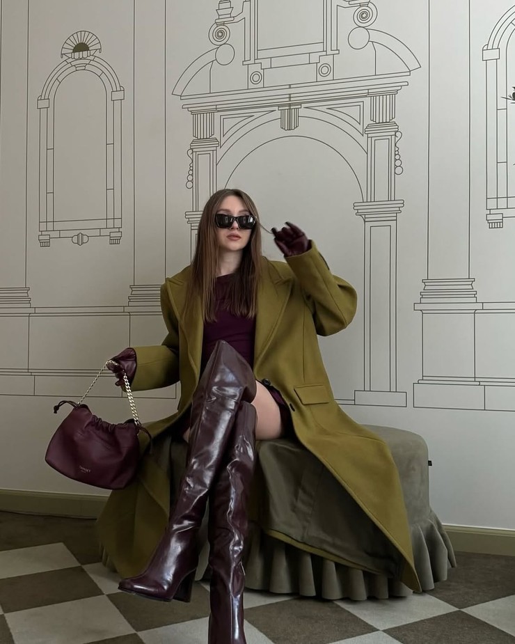 Nákupné maniačky - olivová zelená