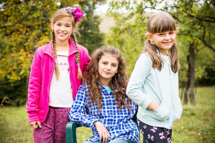 Prázdniny - Dievčatá v prvej sérii