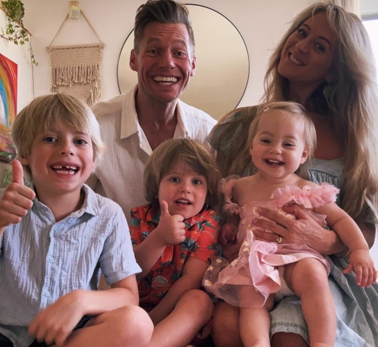 Thomas Puskailer s rodinkou