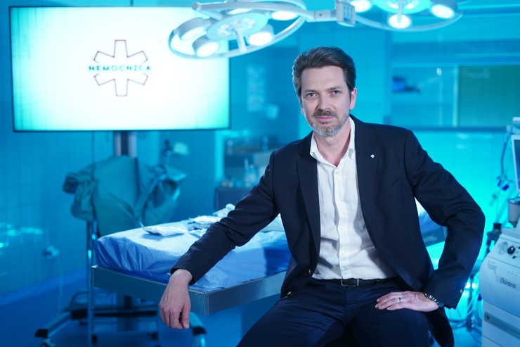 Marek Majeský v seriáli Nemocnica