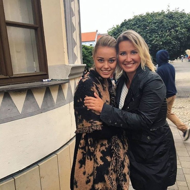 Erika Barkolová s dcérou Alexandrou