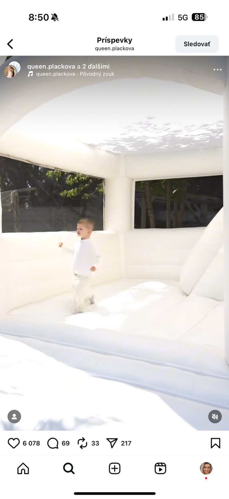 Plačková, syn Dion, narodeninová oslava, luxus, dinosaurus