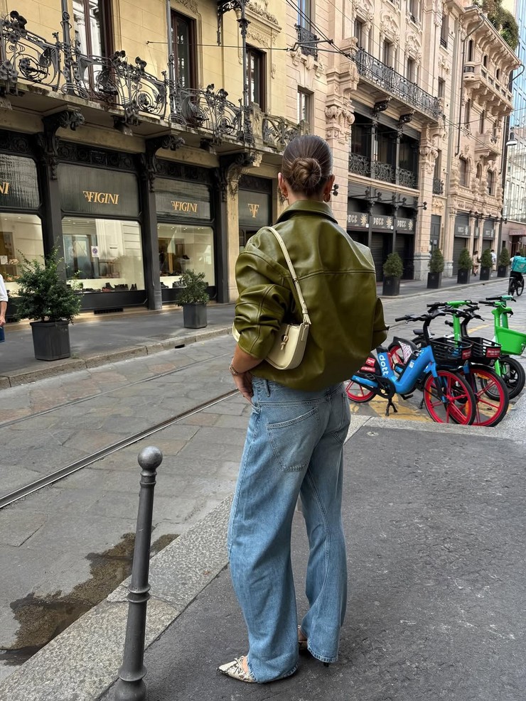 Nákupné maniačky - olivová zelená