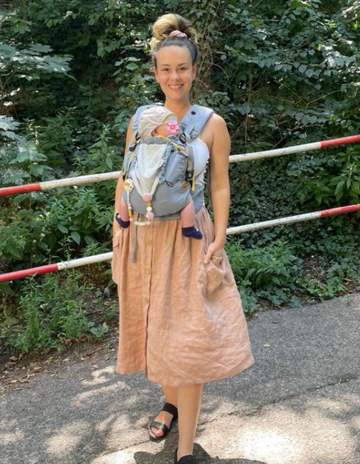 Dominika Kavaschová s Maiou