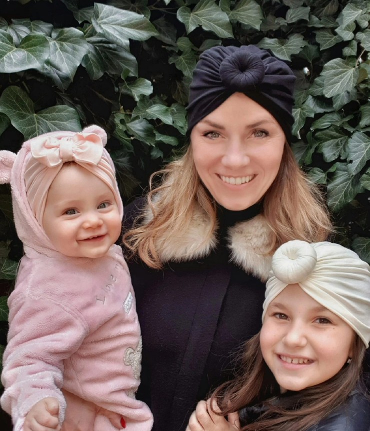 Erika Kandráčová s dcérami