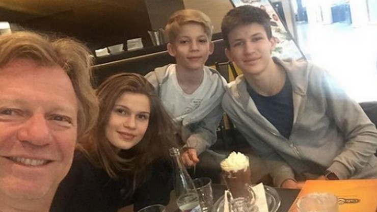 Maroš Kramár s deťmi