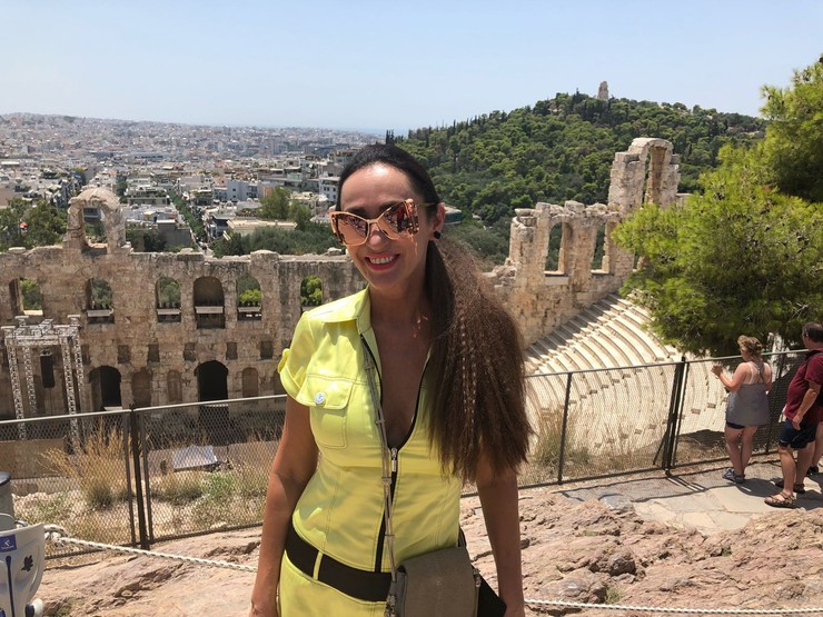 Sisa Sklovská a Juraj Lelkes dovolenkujú v Grécku