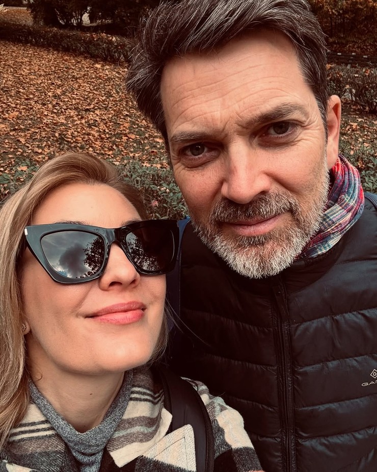 Marek Majeský s manželkou