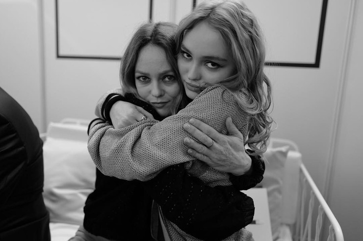 Lilly Rose Depp a Vanessa Paradis