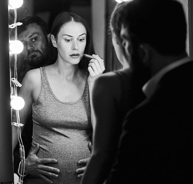 Robo Jakab s manželkou Aničkou 