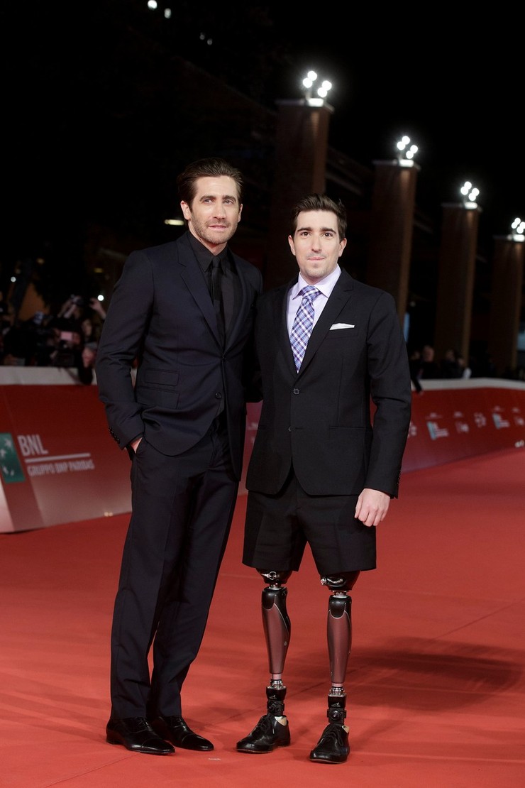 Jeff Bauman z Bostonského maratónu a Jake Gyllenhaal