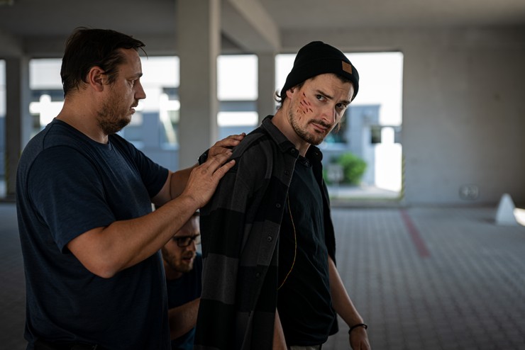 Einstein - foto z nakrúcania prvej časti