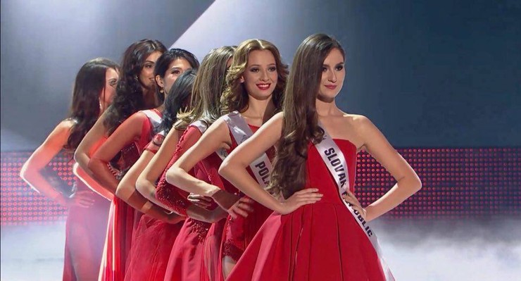 Petra Denková na finále Miss Supranational