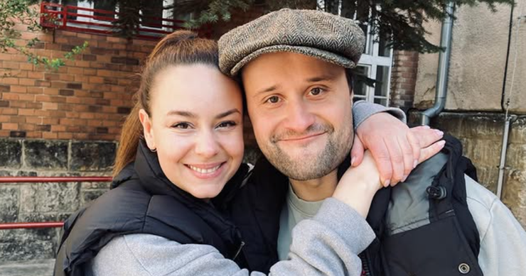 Dominika Kavaschová a Daniel Fischer