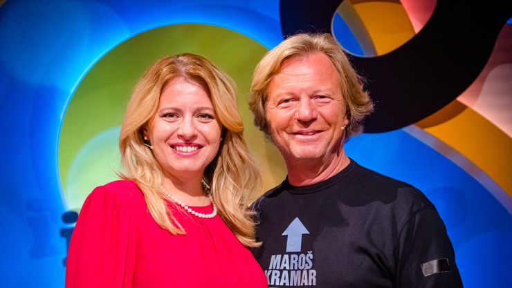 Inkognito - Zuzana Čaputová a Maroš Kramár