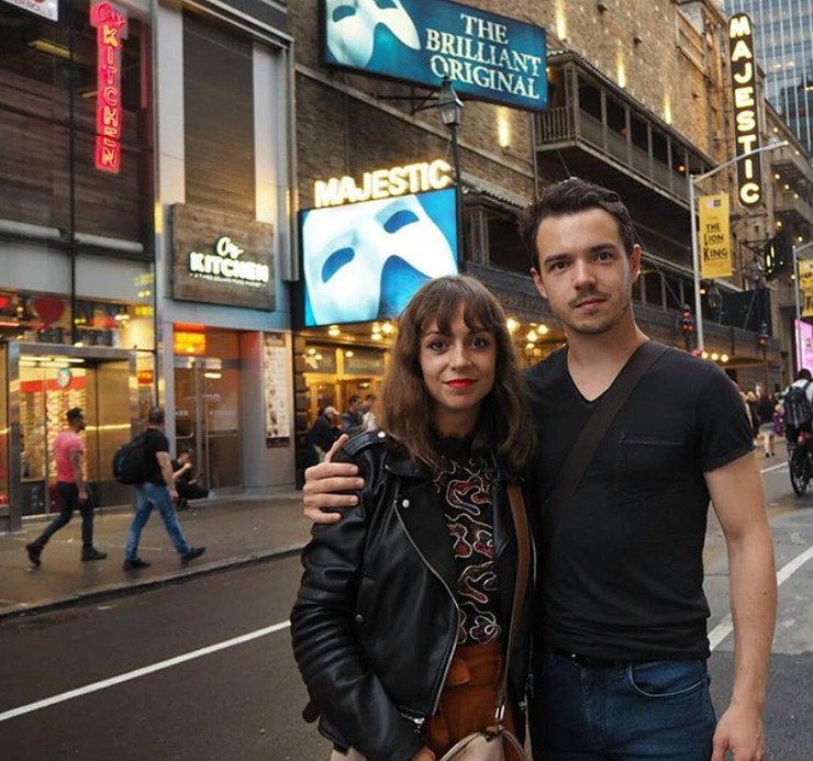 Dávid Hartl a jeho snúbenica Martina