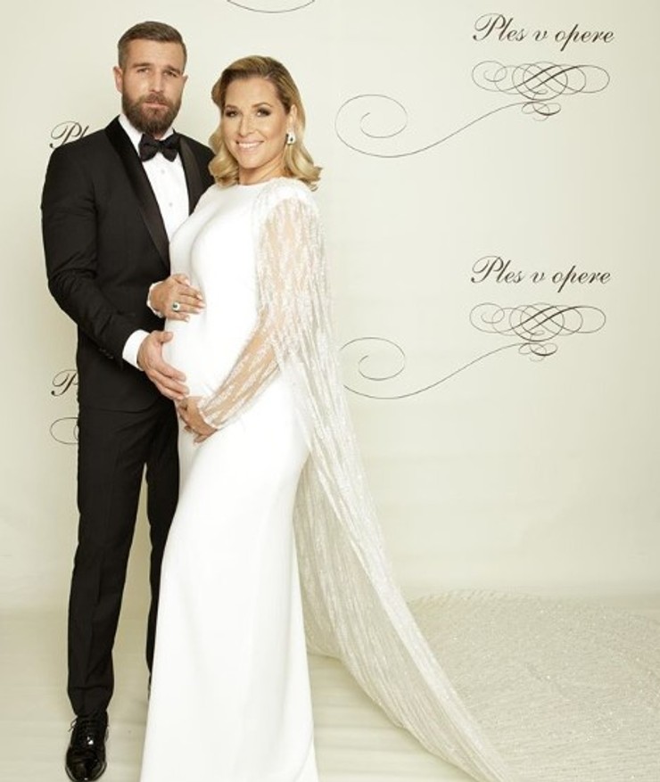 Dominika Cibulková s manželom