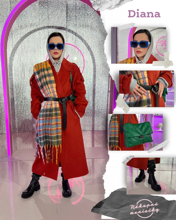 NM 24 - Diana - Kabát s opaskom
