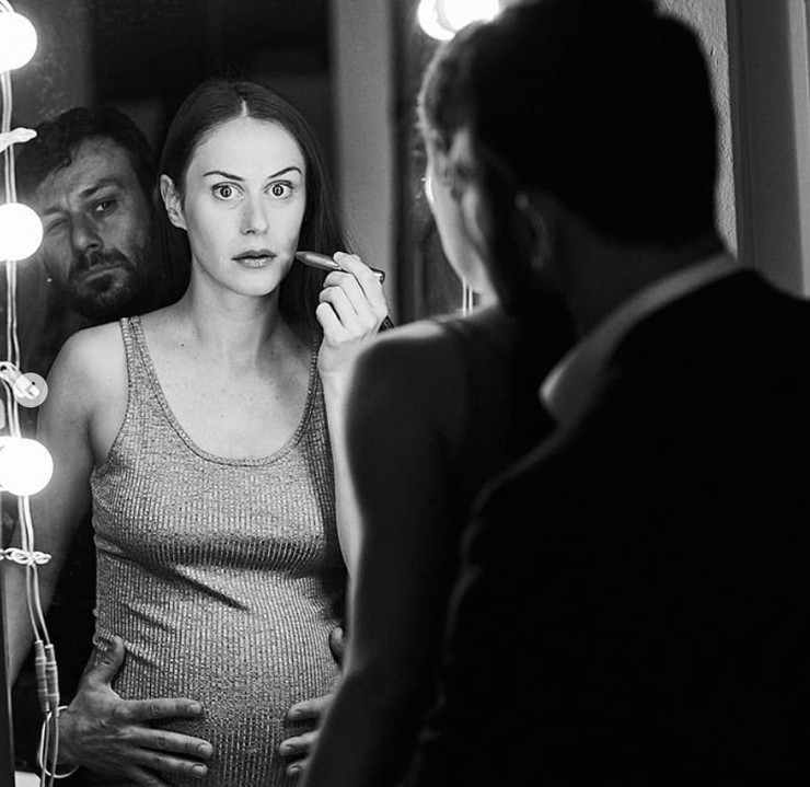 Robo Jakab s manželkou Aničkou 