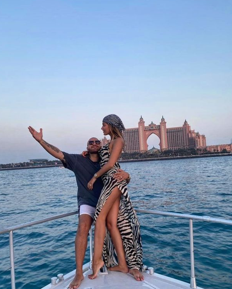 Jasmina Alagič s Rytmusom v Dubaji 