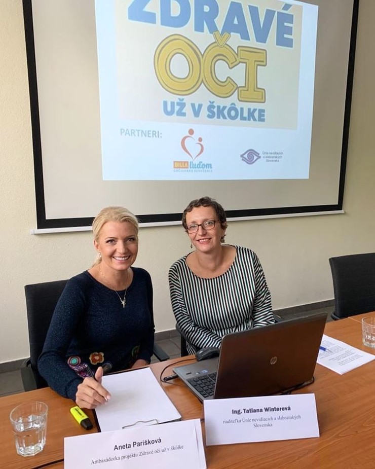 Aneta Parišková a jej charitatívne aktivity