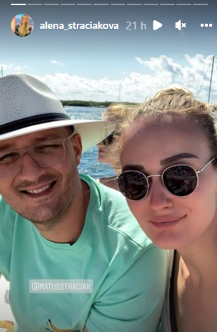 Alena Stračiaková s manželom v Mexiku