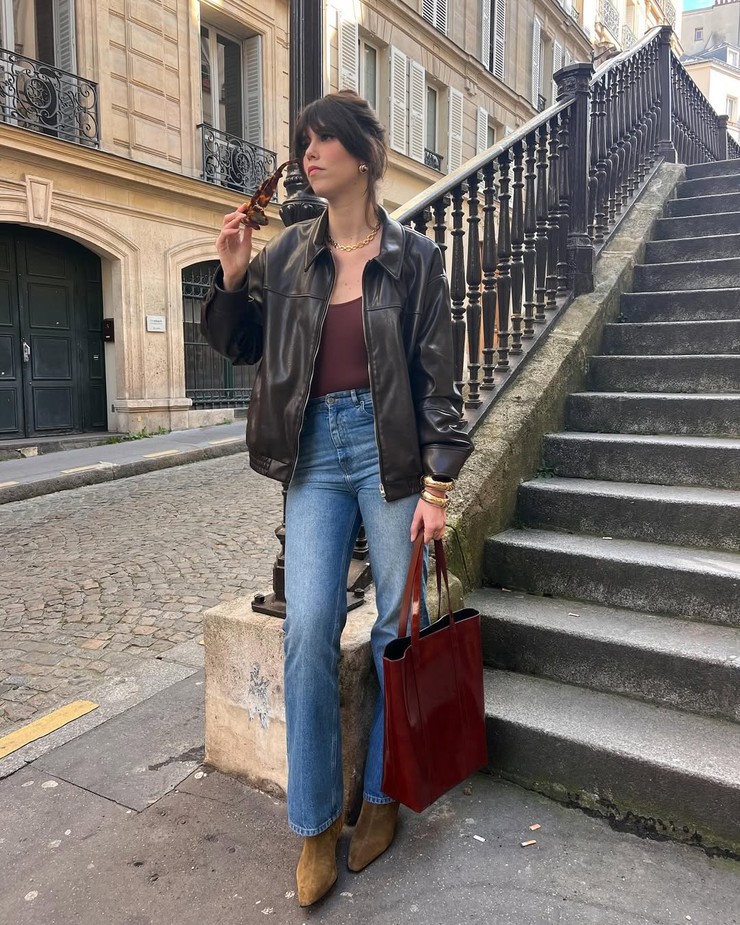 Nákupné maniačky - kožená bunda