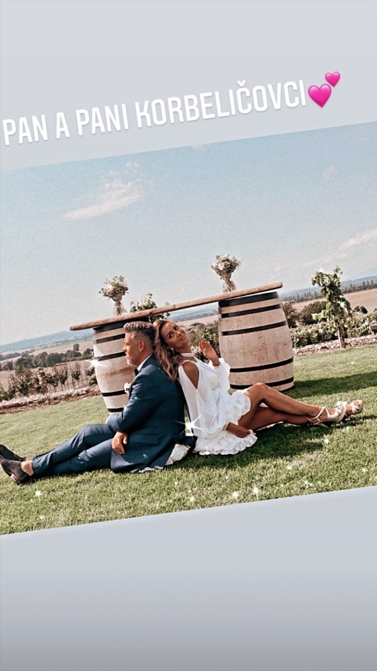 Martin Korbelič s manželkou Lenkou