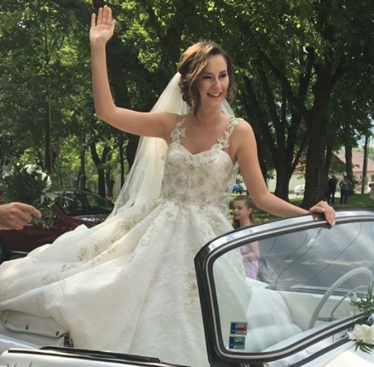 Nevesta Petra Denková a jej rozprávková svadba