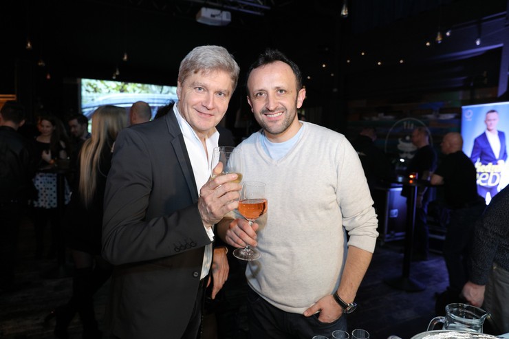 JOJkárska media párty - Štefan Skrúcaný a Ondrej Kandráč