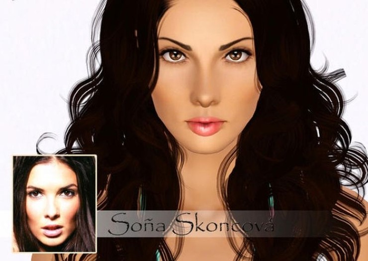 TOP STAR  - Skoncová v PC hre 3