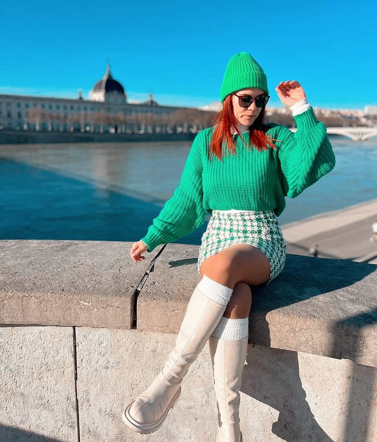 Nákupné maniačky - zelená farba v outfitoch