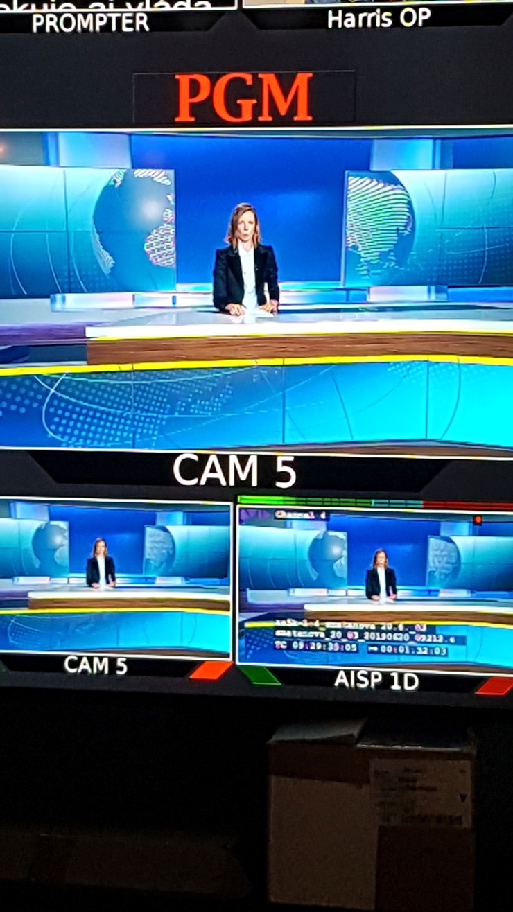 Zuzana Smatanová ako moderátorka Novín o 12