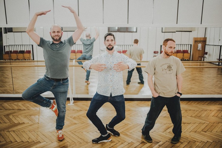 Tri tvorivé tvory - Stano Staško, Juraj "Šoko" Tabaček a Lukáš Púchovský