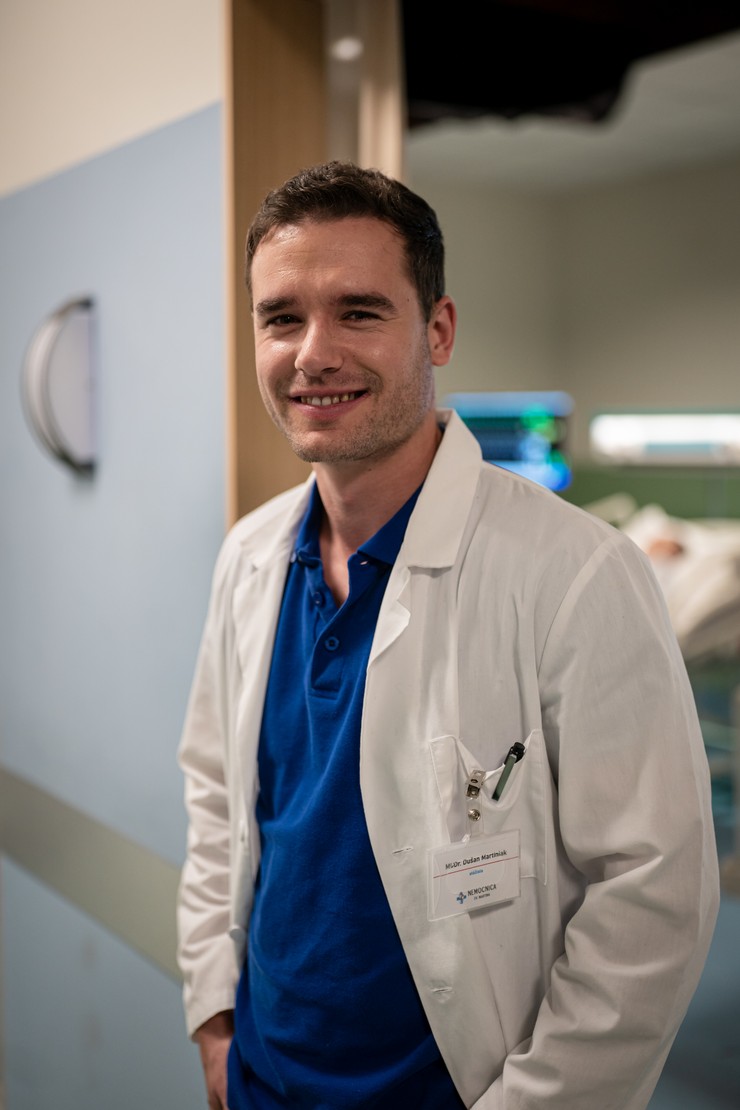 Dušan Ambróš  v seriáli Nemocnica