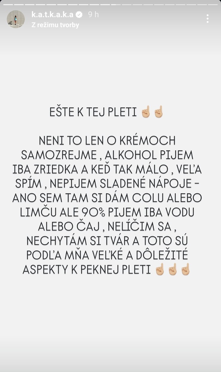 Katarína Kadlecová priznala tajomstvo štíhlosti