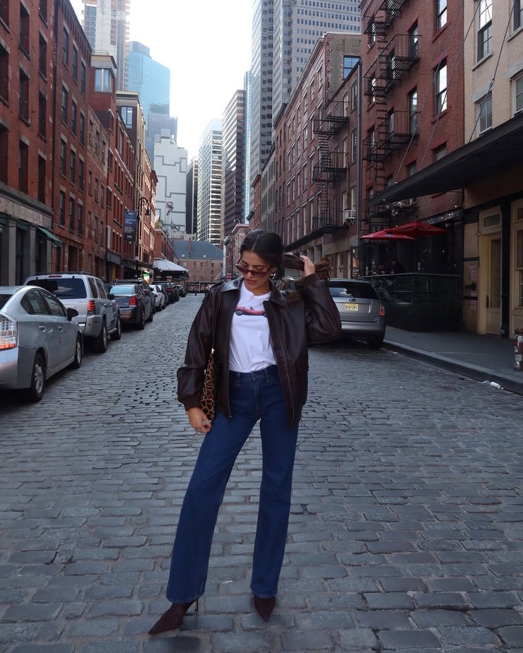 Nákupné maniačky - kožená bunda