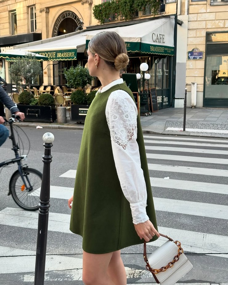 Nákupné maniačky - olivová zelená