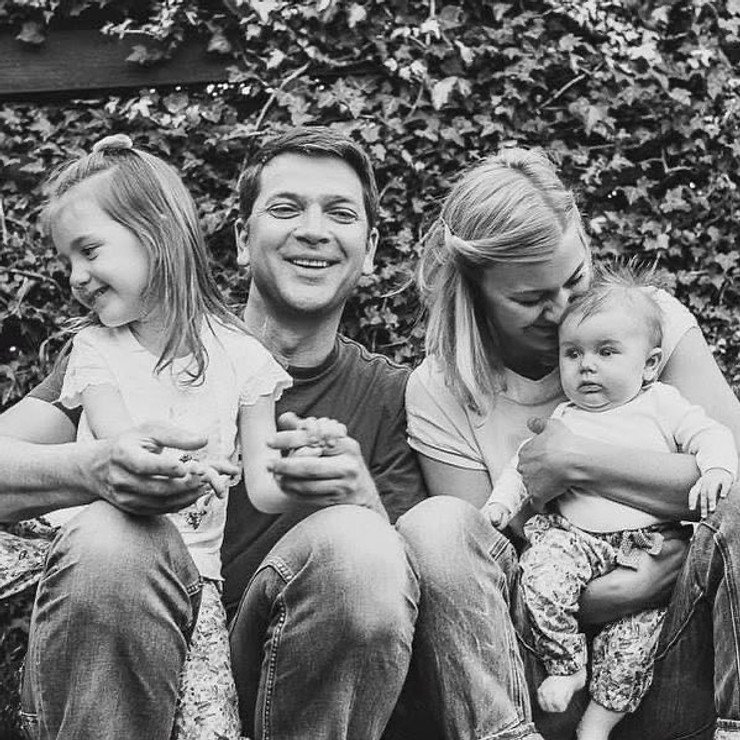 Marek Majeský s manželkou