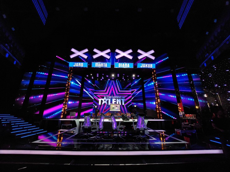 Prípravy na nakrúcanie 10. ročníka šou Česko Slovensko má talent